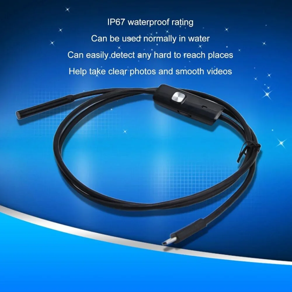 C Cord plug in Endoscope Snake Camera